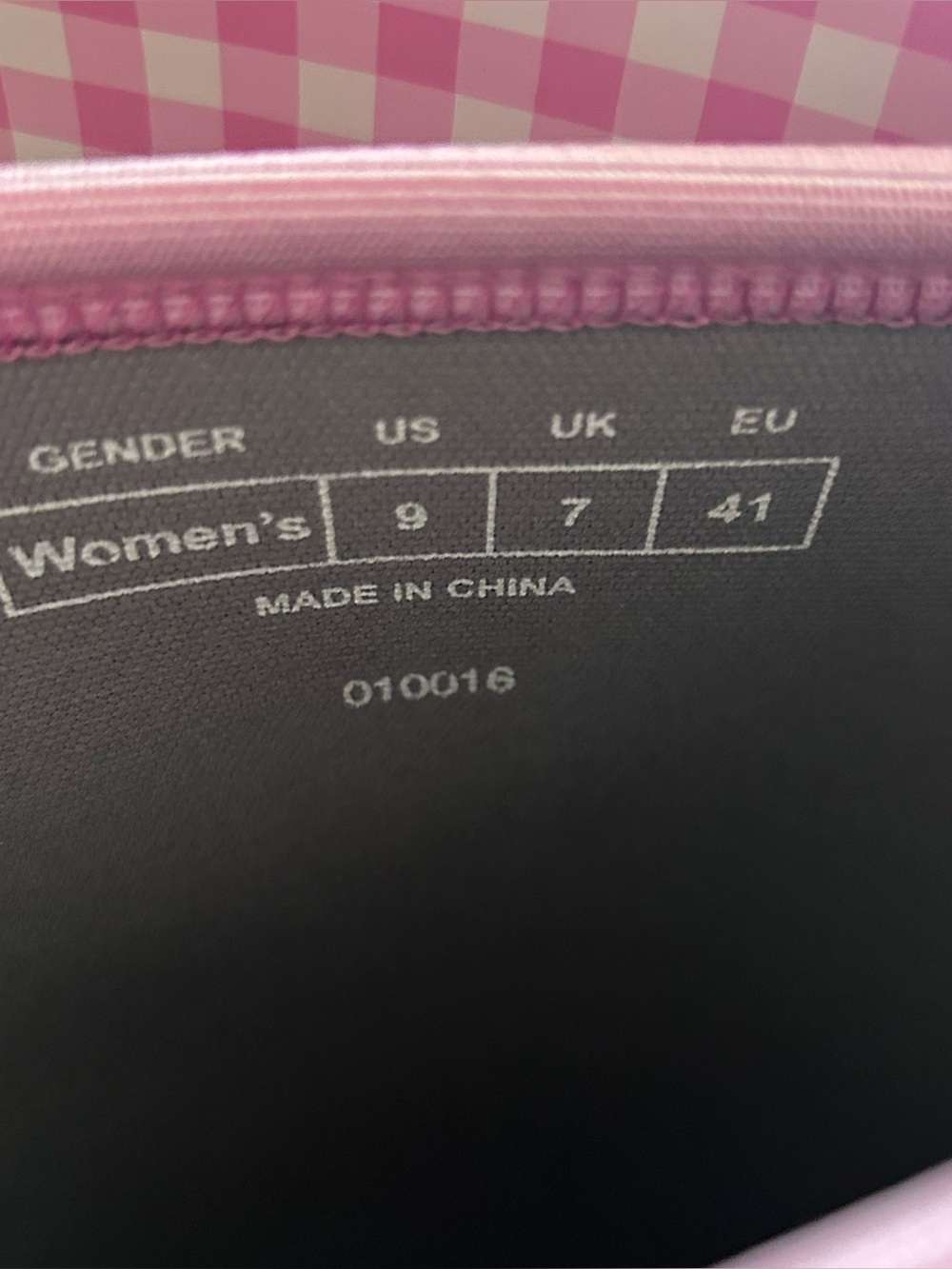 pink gingham The Original Muck Boot Company boots NEW NIB women’s size 9 - Picture 15 of 16